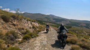 Rodando por Gergal, Almería.