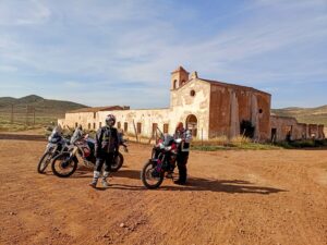 Para en el Cortijo del Fraile, Parque Natural de Cabo de Gata Níjar