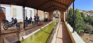 Avituallamiento en la fuente de Murtas, Granada