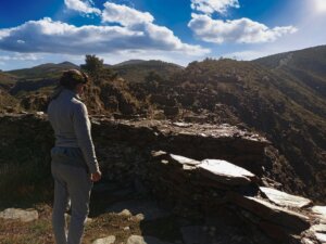Pueblo minero abandonado de Los Canos de Serón, en la Sierra de Filabres (Almería)